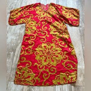 Natori caftan Robe dress slip on Sz M